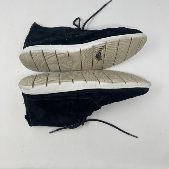 Ugg Men\'s Dustin Suede Leather Lace-Up Black Chukka Boots Size 9 main image 6